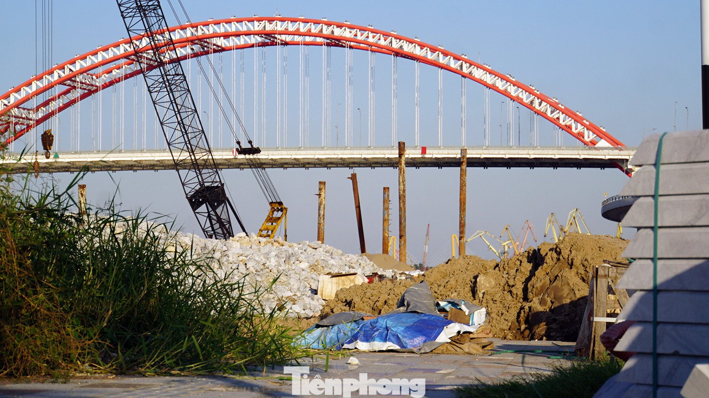 Lãnh đạo TP Hải Phòng ra 'tối hậu thư', gấp rút thi công dự án cải tạo bờ sông Tam Bạc - Ảnh 7