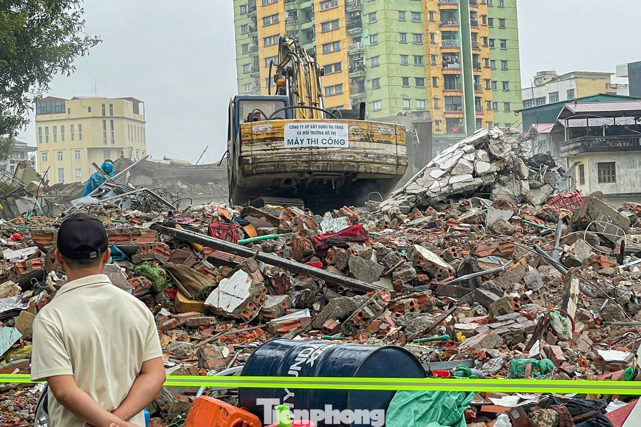 Dự án đường Vành đai 1 đoạn Hoàng Cầu - Voi Phục 'thần tốc' giải phóng mặt bằng - Ảnh 6