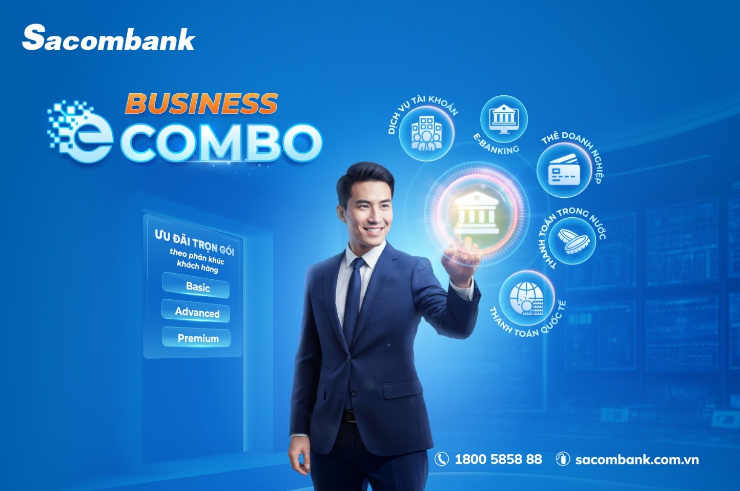Sacombank nâng cấp dịch vụ eCombo – Giải pháp tài khoản trọn gói linh hoạt dành cho doanh nghiệp - Ảnh 1