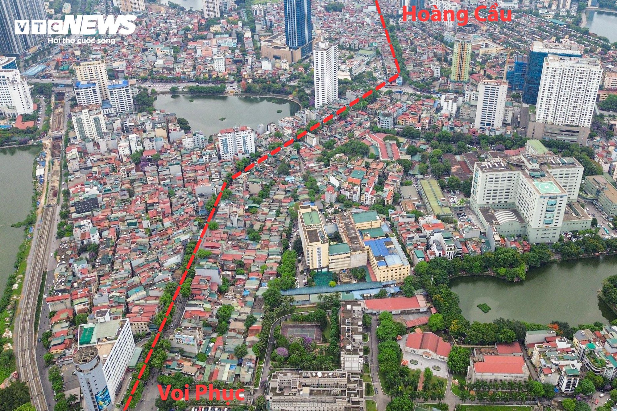 Toàn cảnh khu vực giải phóng mặt bằng tuyến đường ‘đắt nhất hành tinh’ ở Hà Nội - Ảnh 1