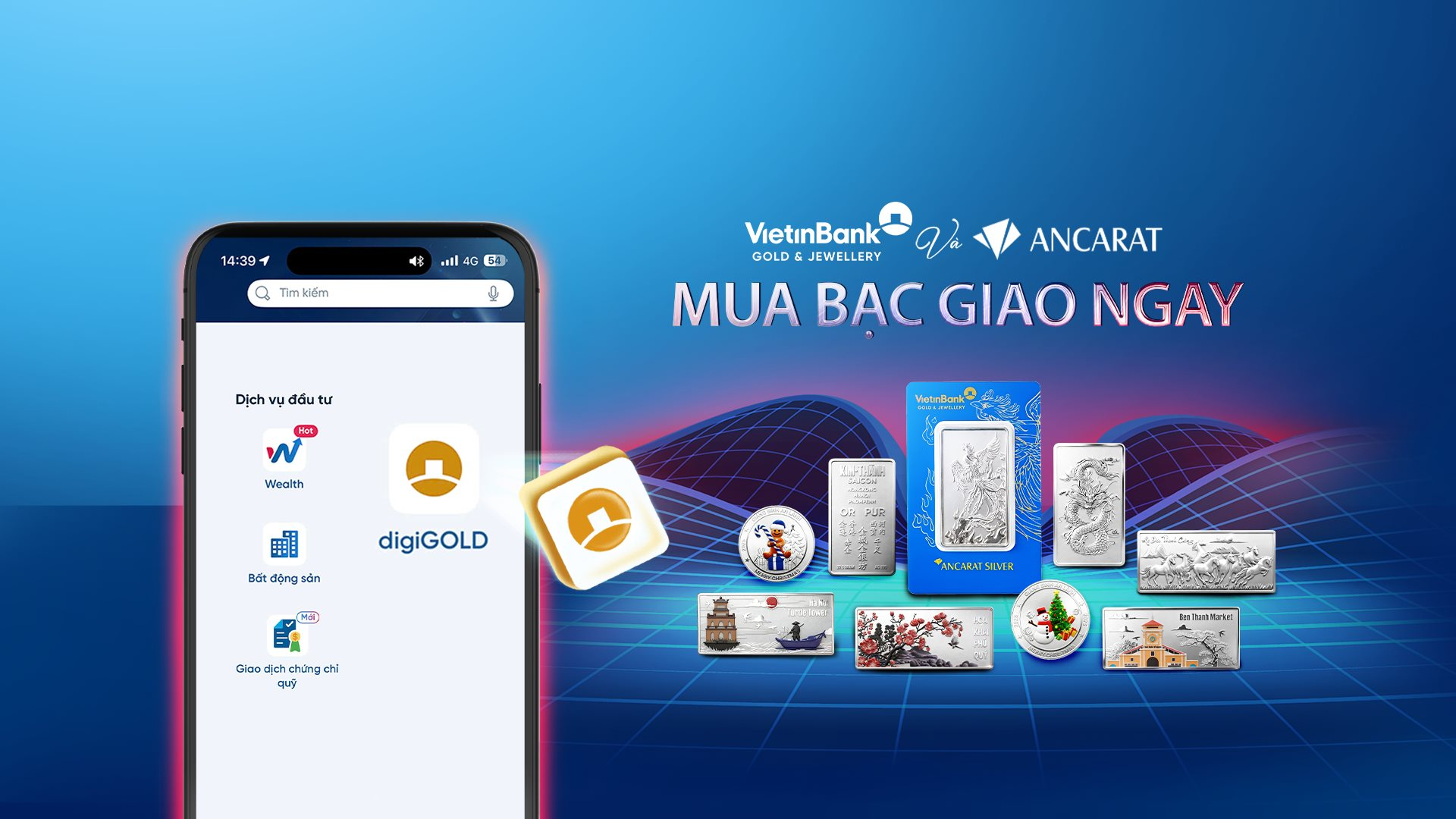 Thương hiệu kim loại quý vừa bắt tay với Vietinbank đưa ngành  đầu tư bạc lên ứng dụng điện thoại là ai? - Ảnh 1