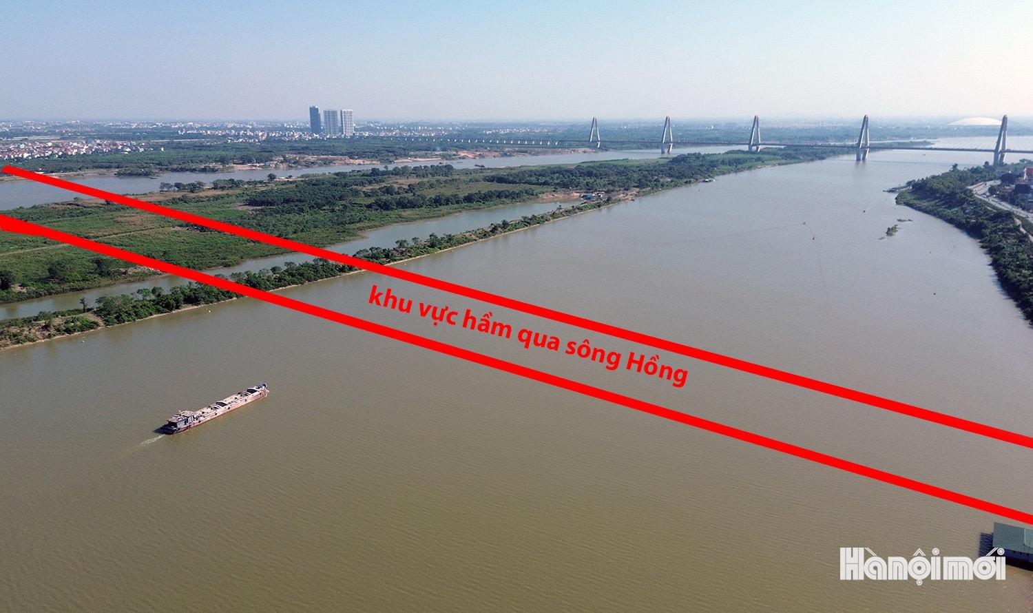 Toàn cảnh khu vực sẽ xây hầm qua sông Hồng gần 22 nghìn tỷ đồng - Ảnh 6