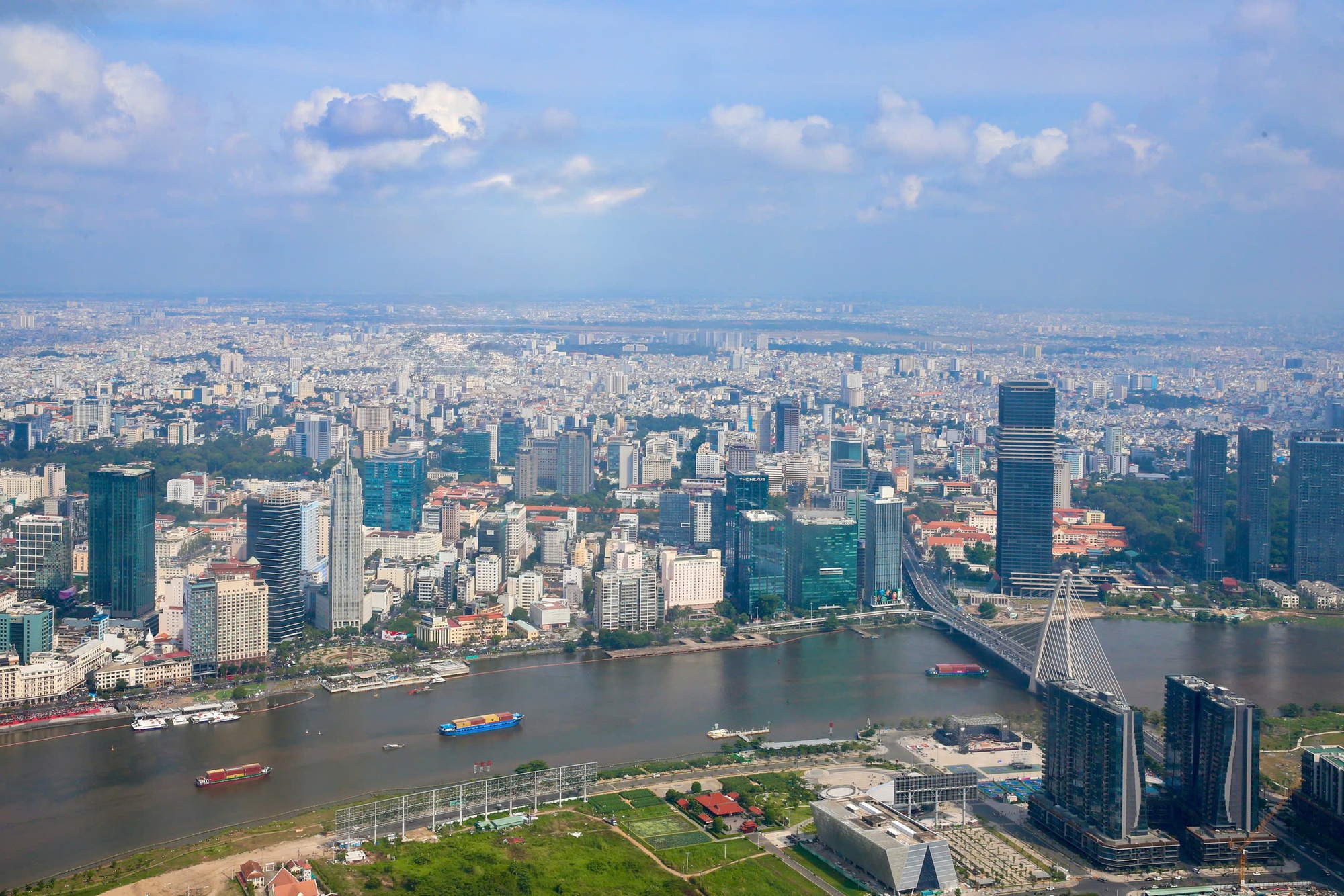 Đề xuất xây hai cầu bộ hành mới trên đường Tôn Đức Thắng, TPHCM - Ảnh 1