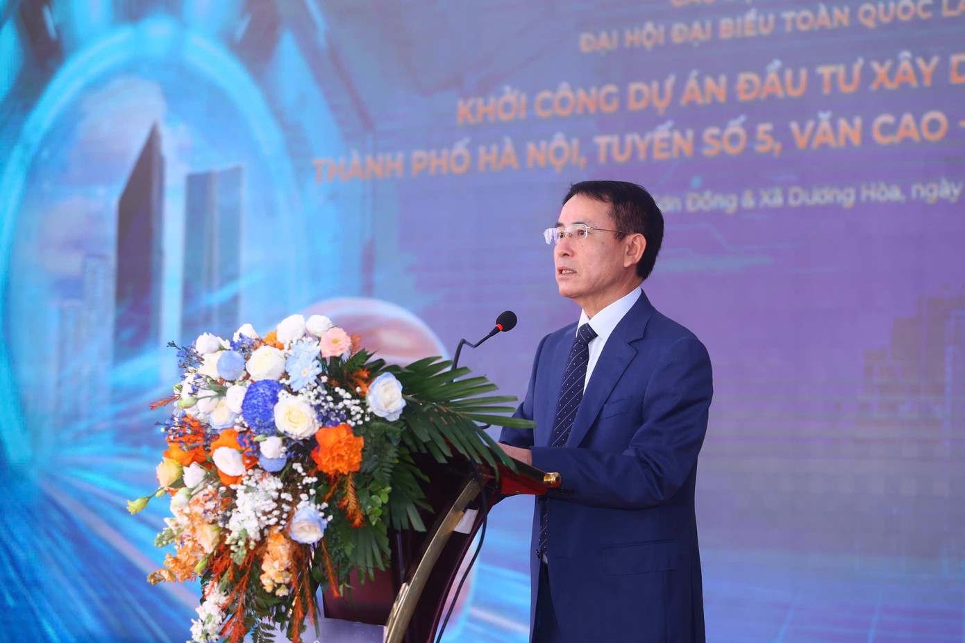 Metro 72.000 tỷ đồng nối thẳng trung tâm Hà Nội với Hòa Lạc chính thức khởi công - Ảnh 3