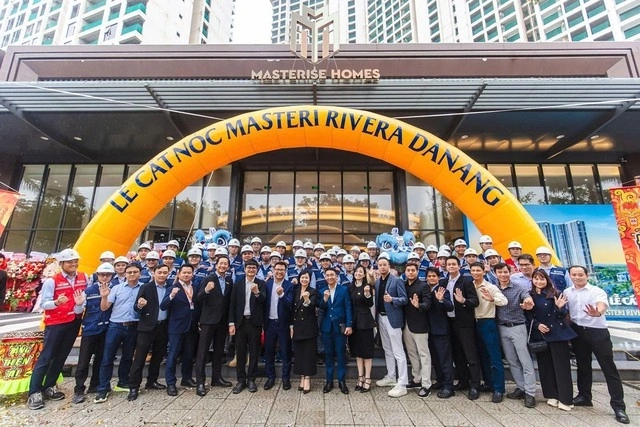 Masteri Rivera Danang chính thức cất nóc, hình thành dấu ấn mới giữa lòng Đà Nẵng - Ảnh 1