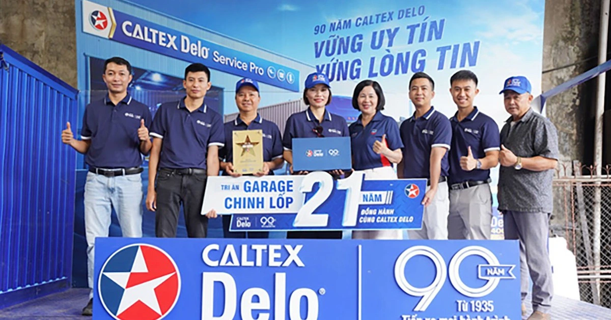 Vinh danh 165 garage danh tiếng, Caltex Delo khẳng định vị thế 90 năm uy tín