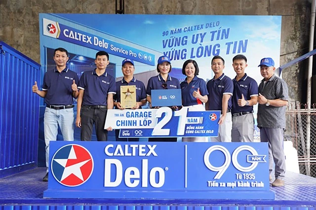Vinh danh 165 garage danh tiếng, Caltex Delo khẳng định vị thế 90 năm uy tín - Ảnh 1