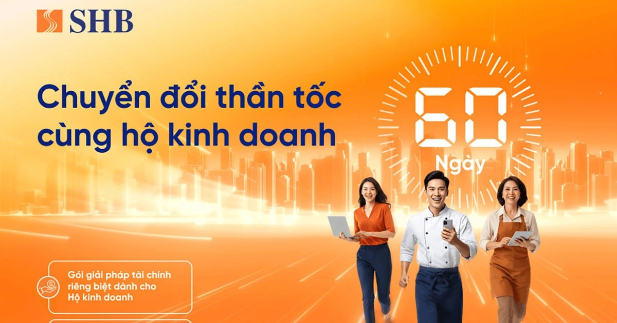 SHB kích hoạt chiến dịch 60 ngày chuyển đổi tăng tốc cho tiểu thương trên toàn quốc
