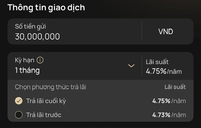 Ngân hàng lớn tham gia 'cuộc đua' lãi suất tiết kiệm - Ảnh 1