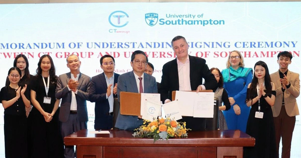 CT Group bắt tay với trường đại học hàng đầu Anh quốc về khoa học công nghệ