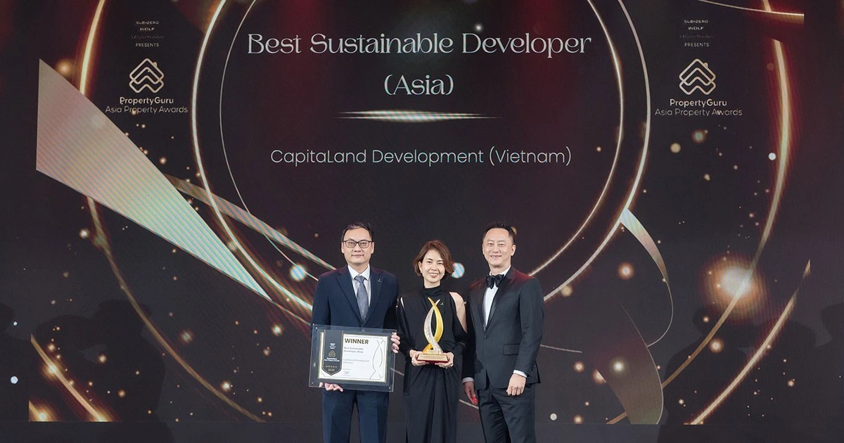 CapitaLand Development ghi dấu 2025 với loạt chiến thắng tại giải thưởng BĐS châu Á PropertyGuru