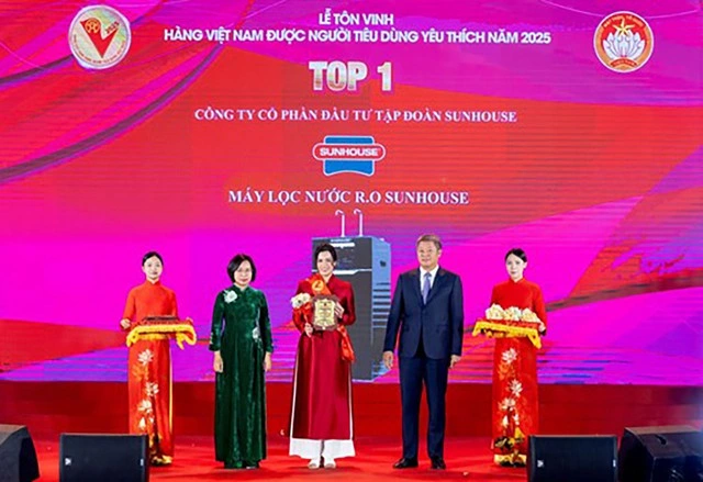 Chuỗi vinh danh liên tiếp khẳng định vị thế Top đầu máy lọc nước RO UltraX SUNHOUSE - Ảnh 1