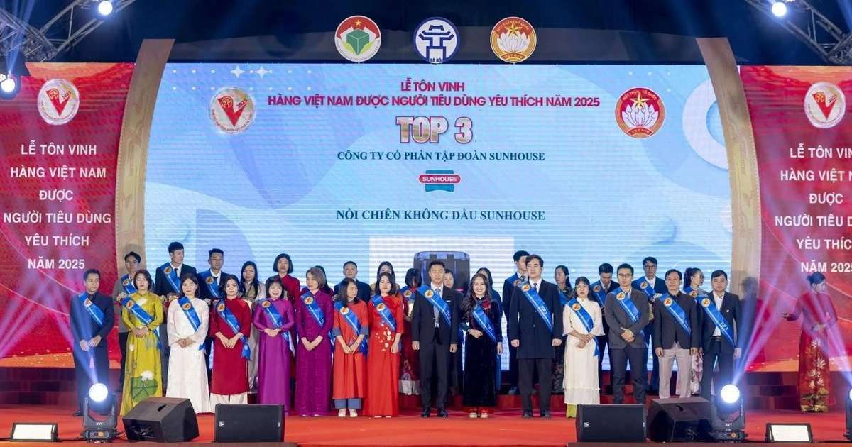 Vì sao nồi chiên không dầu SUNHOUSE đạt Top hàng Việt Nam được yêu thích 2025?