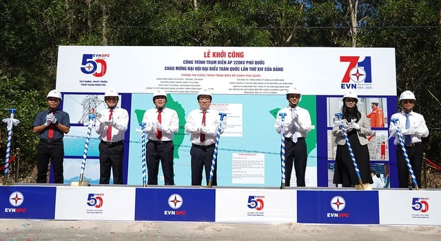 EVNSPC: Nhiều công trình chào mừng Đại hội đại biểu toàn quốc lần thứ XIV của Đảng - Ảnh 1