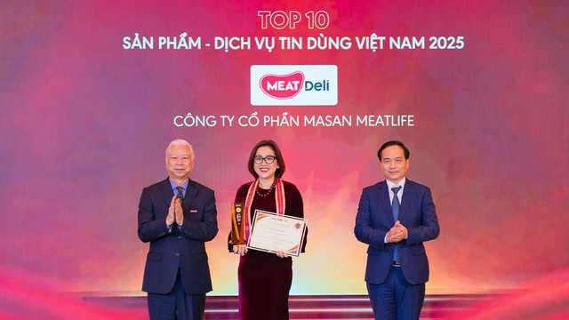 Hai thương hiệu của Masan vinh danh tại lễ công bố 'Tin dùng Việt Nam 2025' - Ảnh 1