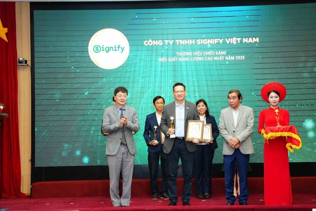 Philips của Signify 4 năm liền đạt giải Hiệu suất Năng lượng cao nhất - Ảnh 1