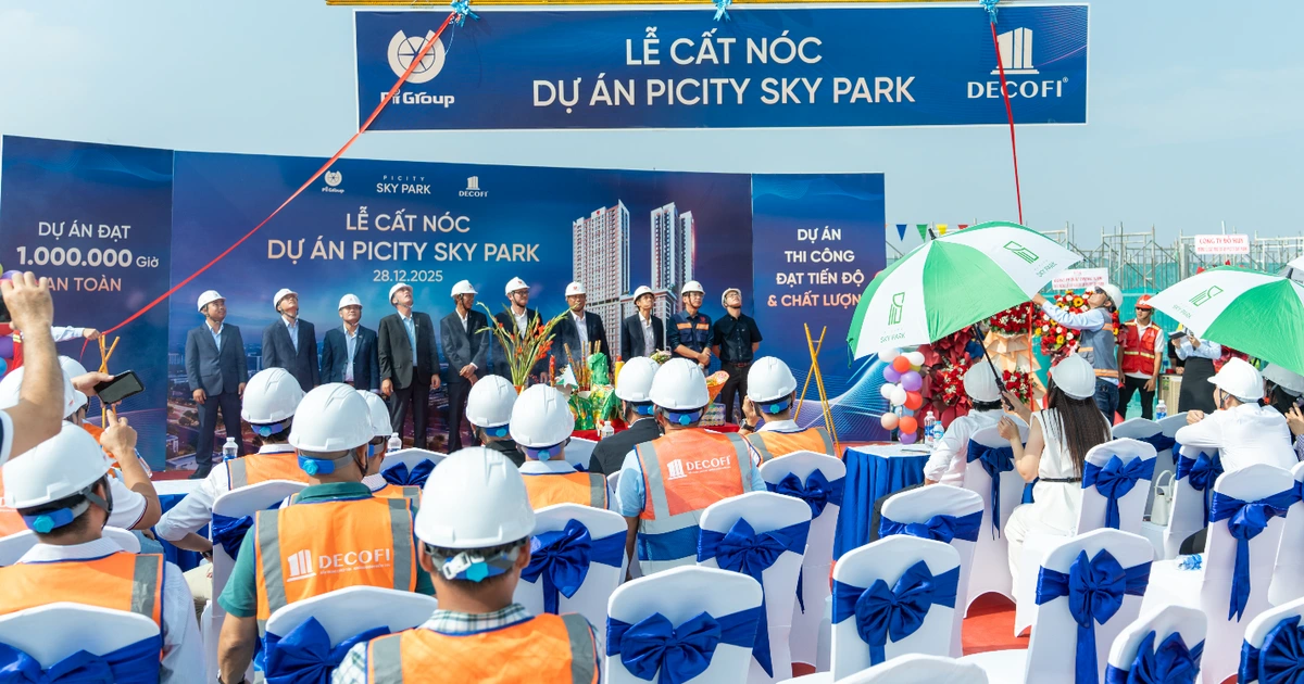 Picity Sky Park chính thức cất nóc tại tâm điểm trục đại lộ Phạm Văn Đồng