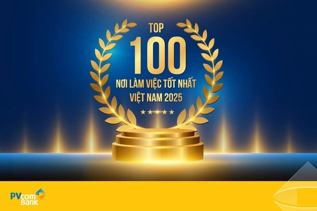 PVcomBank vào Top 100 Nơi làm việc tốt nhất Việt Nam 2025 - Ảnh 1