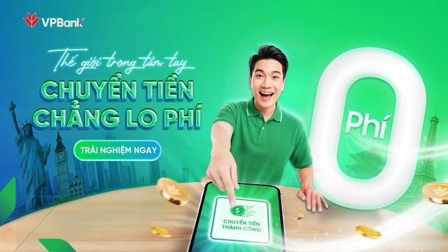 VPBank miễn phí chuyển tiền quốc tế, mở rộng trải nghiệm giao dịch toàn cầu - Ảnh 1