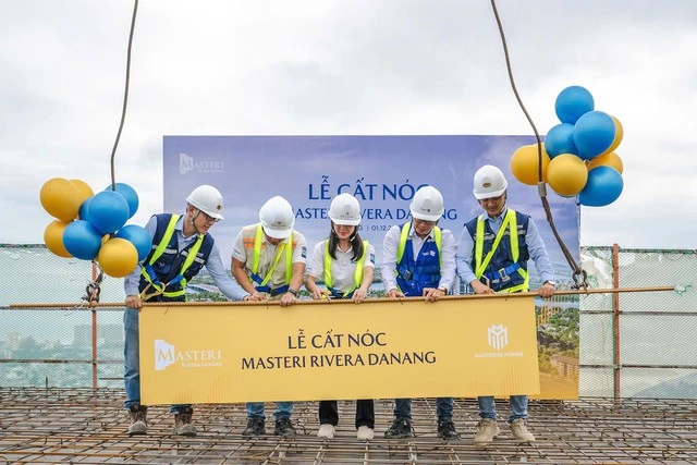Masteri Rivera Danang chính thức cất nóc, hình thành dấu ấn mới giữa lòng Đà Nẵng - Ảnh 2