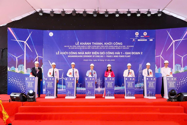 EVN đồng loạt khởi công, khánh thành loạt dự án điện trọng điểm toàn quốc - Ảnh 2