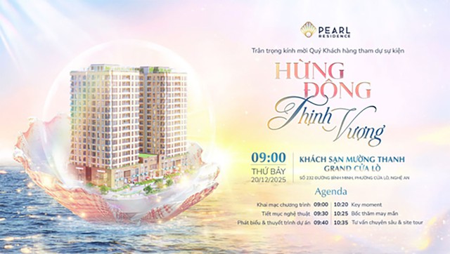 Pearl Residence: Chuẩn sống quốc tế giữa trung tâm biển Cửa Lò - Ảnh 2