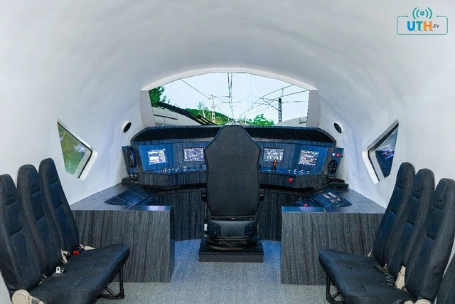 UTH chuẩn bị vận hành Phòng mô phỏng điều khiển, khai thác đường sắt tốc độ cao - Ảnh 2