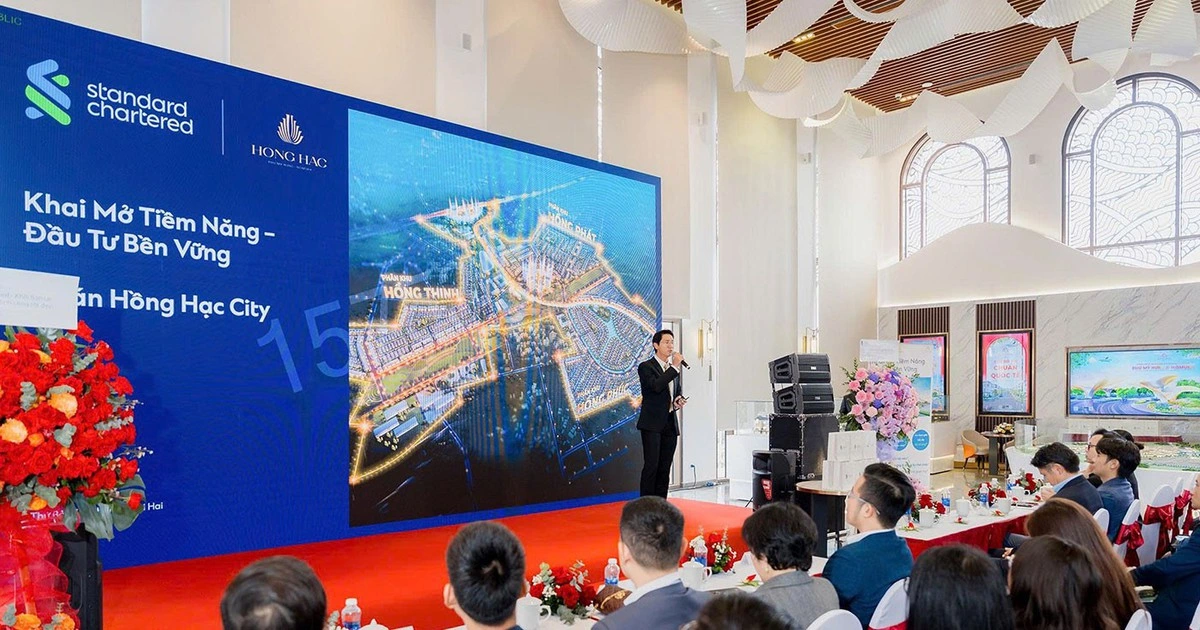 Lãi suất ưu đãi ‘cực khủng’ cho khách mua nhà tại Hồng Hạc City