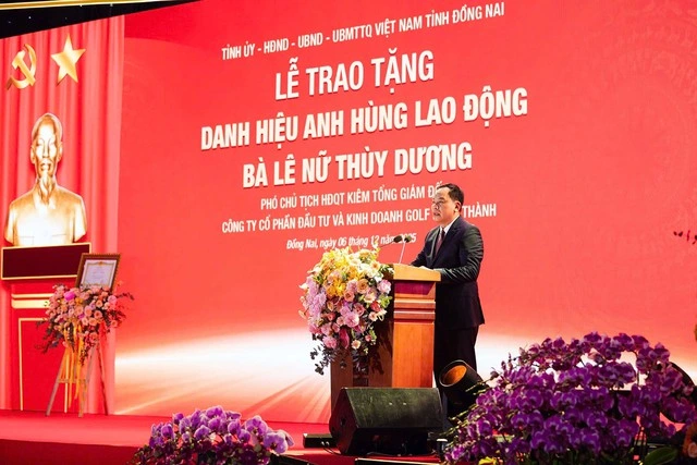 Doanh nhân Lê Nữ Thùy Dương được phong tặng danh hiệu Anh hùng Lao động - Ảnh 4