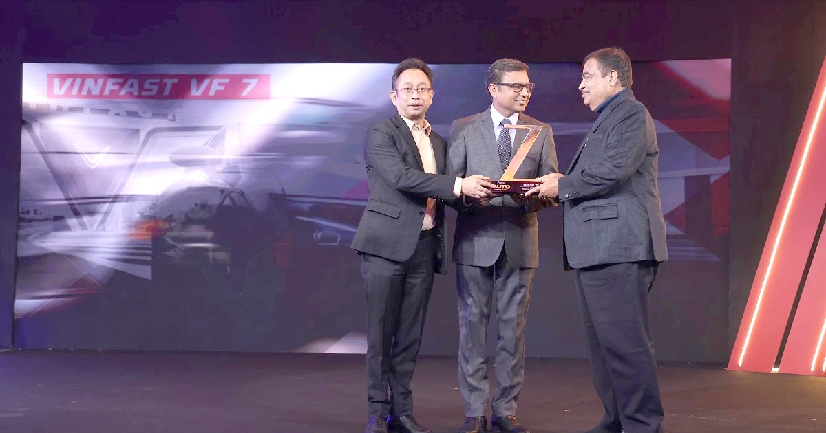 VinFast VF 7 nhận giải 'thiết kế của năm'