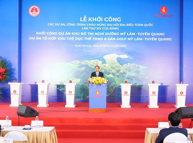 Vingroup khởi công quần thể nghỉ dưỡng 'độc nhất vô nhị' tại Tuyên Quang - Ảnh 4