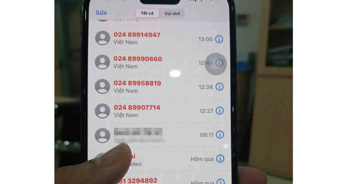 Lại bùng phát cuộc gọi rác