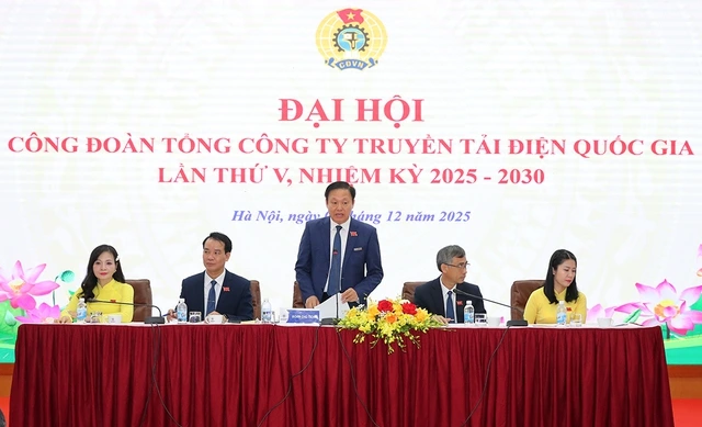 Đại hội Công đoàn EVNNPT lần thứ V nhiệm kỳ 2025 - 2030 thành công tốt đẹp - Ảnh 2