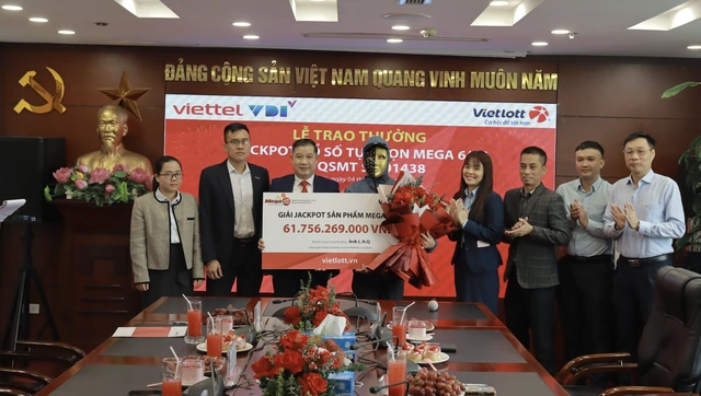 Mua vé Vietlott trên điện thoại, một người ở Hà Nội trúng gần 62 tỉ đồng - Ảnh 2