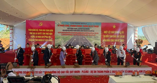 Khởi công xây dựng cao tốc Quy Nhơn - Pleiku có vốn đầu tư 43.734 tỉ đồng - Ảnh 2