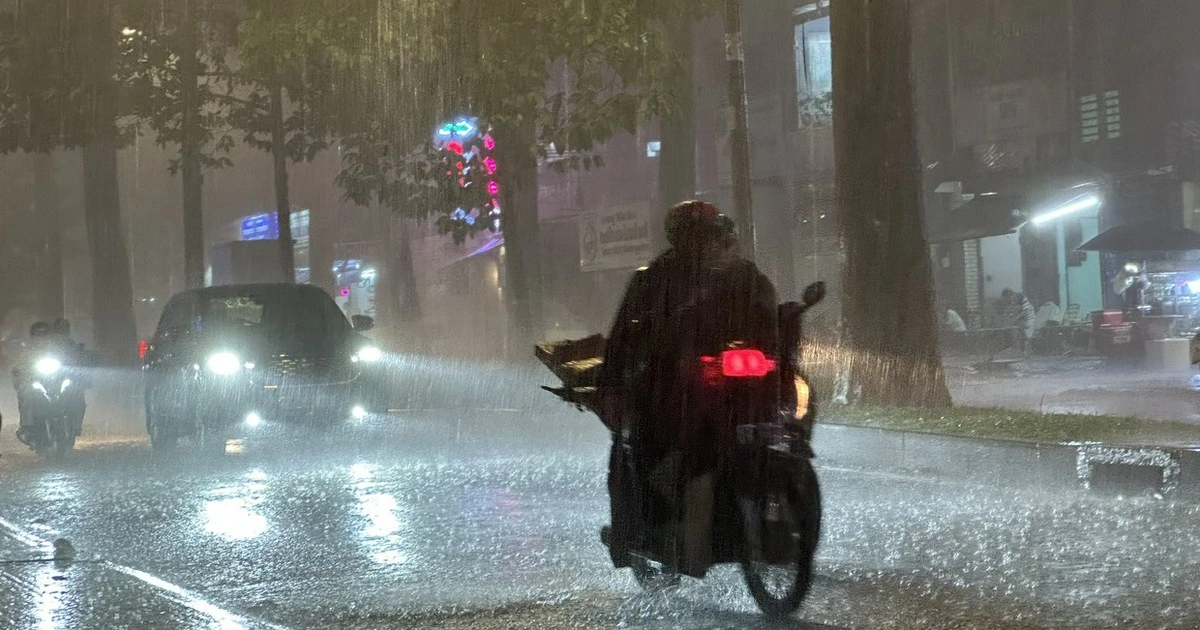 Đêm qua TP.HCM có mưa lớn, hôm nay nơi nào sẽ có mưa?