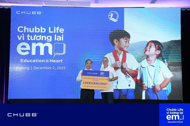 'Chubb Life - Vì Tương Lai Em' đồng hành cùng trẻ em khó khăn, vùng bão lũ - Ảnh 1