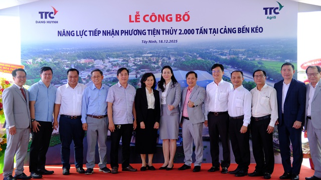 Cảng Bến Kéo chính thức công bố năng lực tiếp nhận phương tiện thủy 2.000 tấn - Ảnh 1