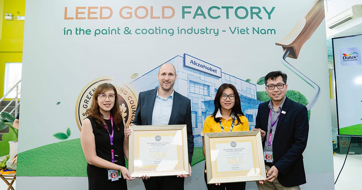 Dulux Professional từ AkzoNobel thiết lập chuẩn mực mới về bền vững cho vật liệu xây dựng