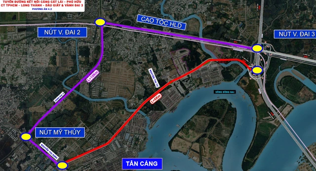 Gần 8.800 tỉ mở đường liên cảng Cát Lái, 'cứu' kẹt xe Xa lộ Hà Nội - Ảnh 2