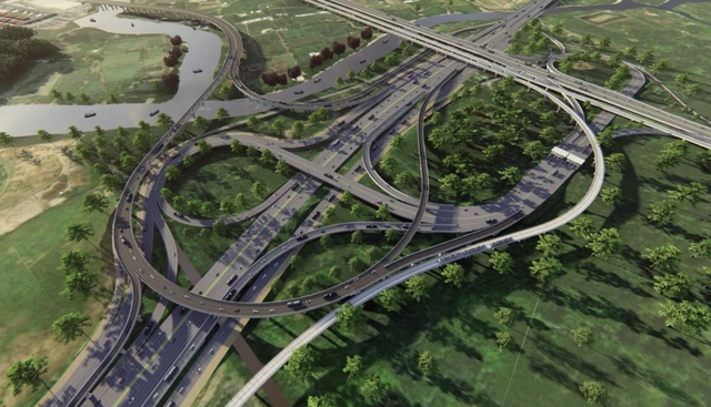 Gần 8.800 tỉ mở đường liên cảng Cát Lái, 'cứu' kẹt xe Xa lộ Hà Nội - Ảnh 1