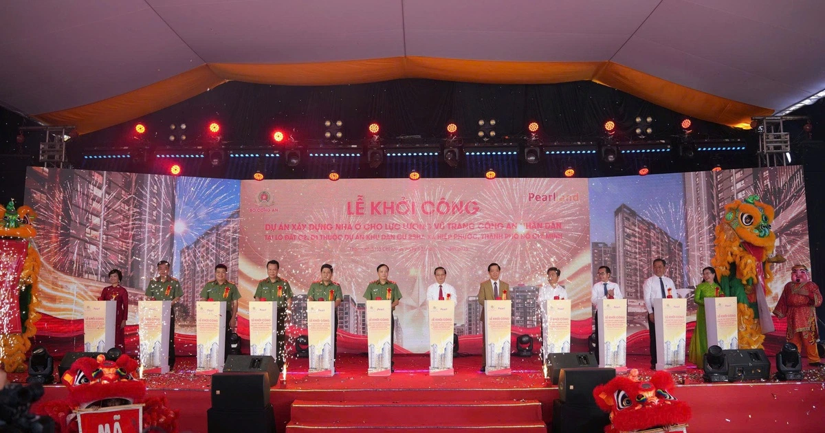 Sắp có thêm hàng trăm căn nhà ở xã cho công an tại TP.HCM