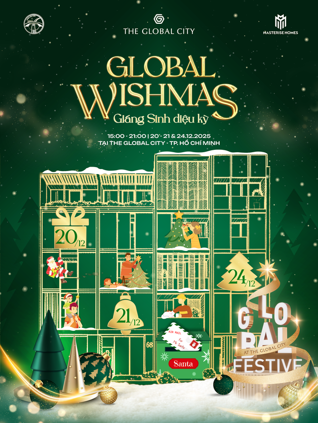 Global Festive - Thắp sáng mùa lễ hội tại The Global City - Ảnh 5