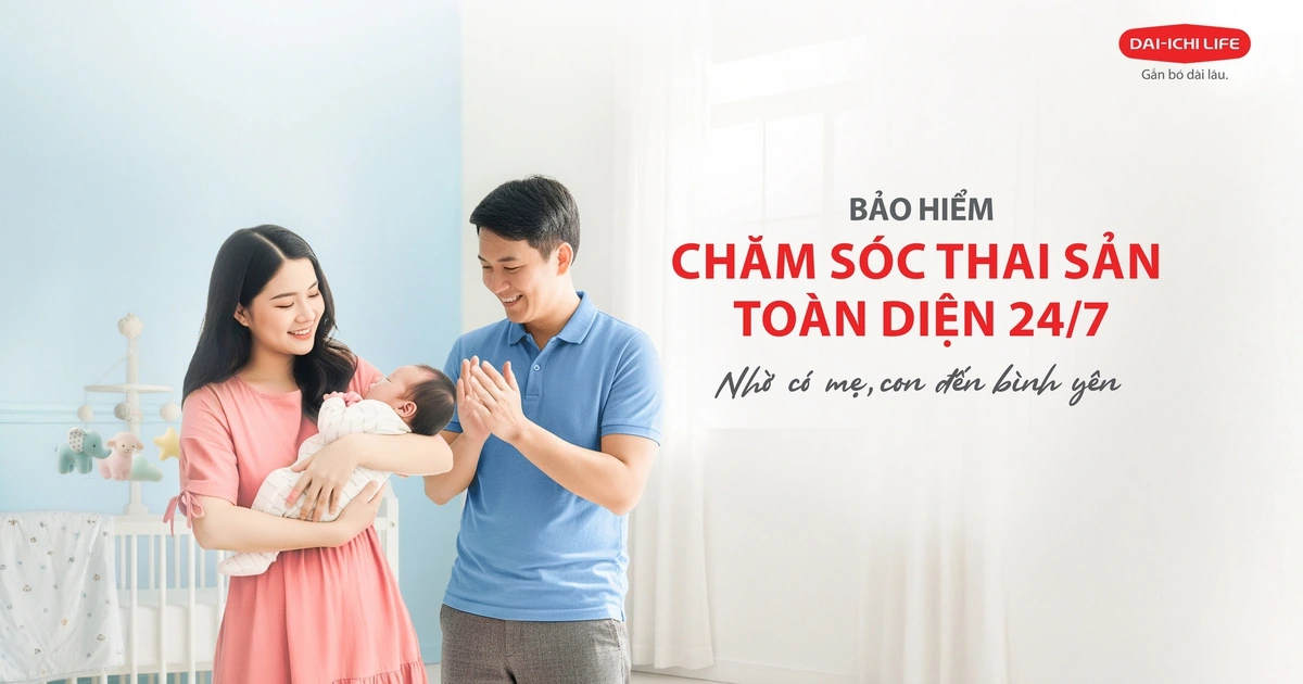 Dai-ichi Life Việt Nam ra mắt sản phẩm Bảo hiểm chăm sóc thai sản toàn diện 24/7