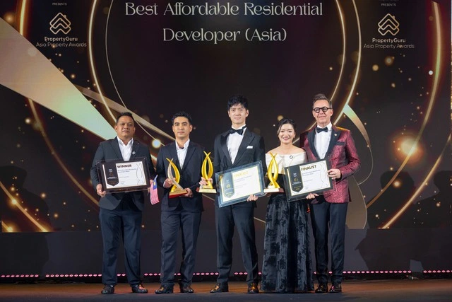Kim Oanh Land vinh dự nhận Giải ‘Best Affordable Residential Developer’ tại Asia Property Awards 2025 - Ảnh 1