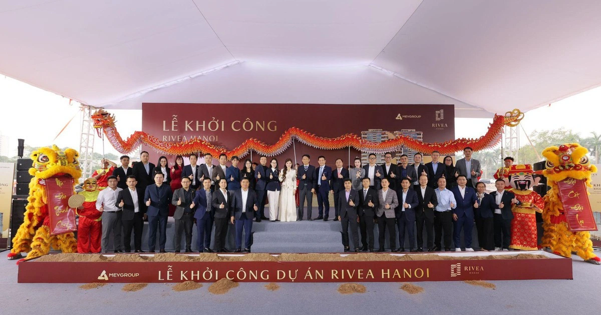 MEYGROUP chính thức khởi công khu phức hợp hạng sang Rivea Hanoi