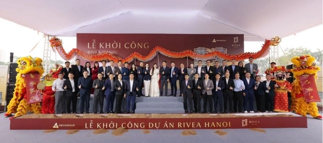 MEYGROUP chính thức khởi công khu phức hợp hạng sang Rivea Hanoi - Ảnh 1