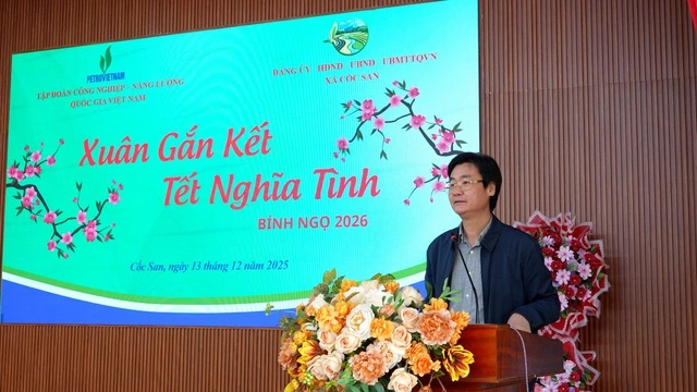 Petrovietnam mang ‘Tết sớm’ đến thôn Kho Vàng - Ảnh 3
