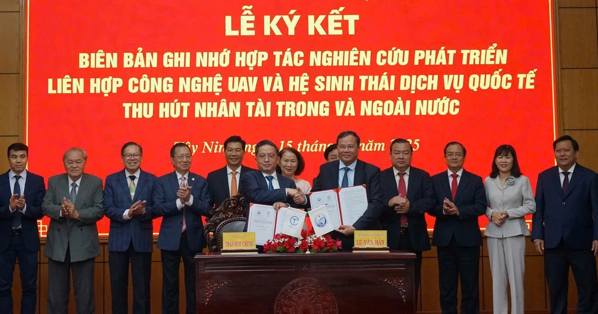 Tây Ninh và CT Group hợp tác nghiên cứu phát triển UAV