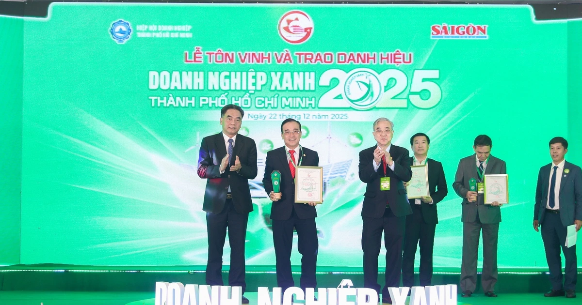 Saigon Co.op và 21 đơn vị thành viên được vinh danh Doanh nghiệp xanh TP.HCM 2025